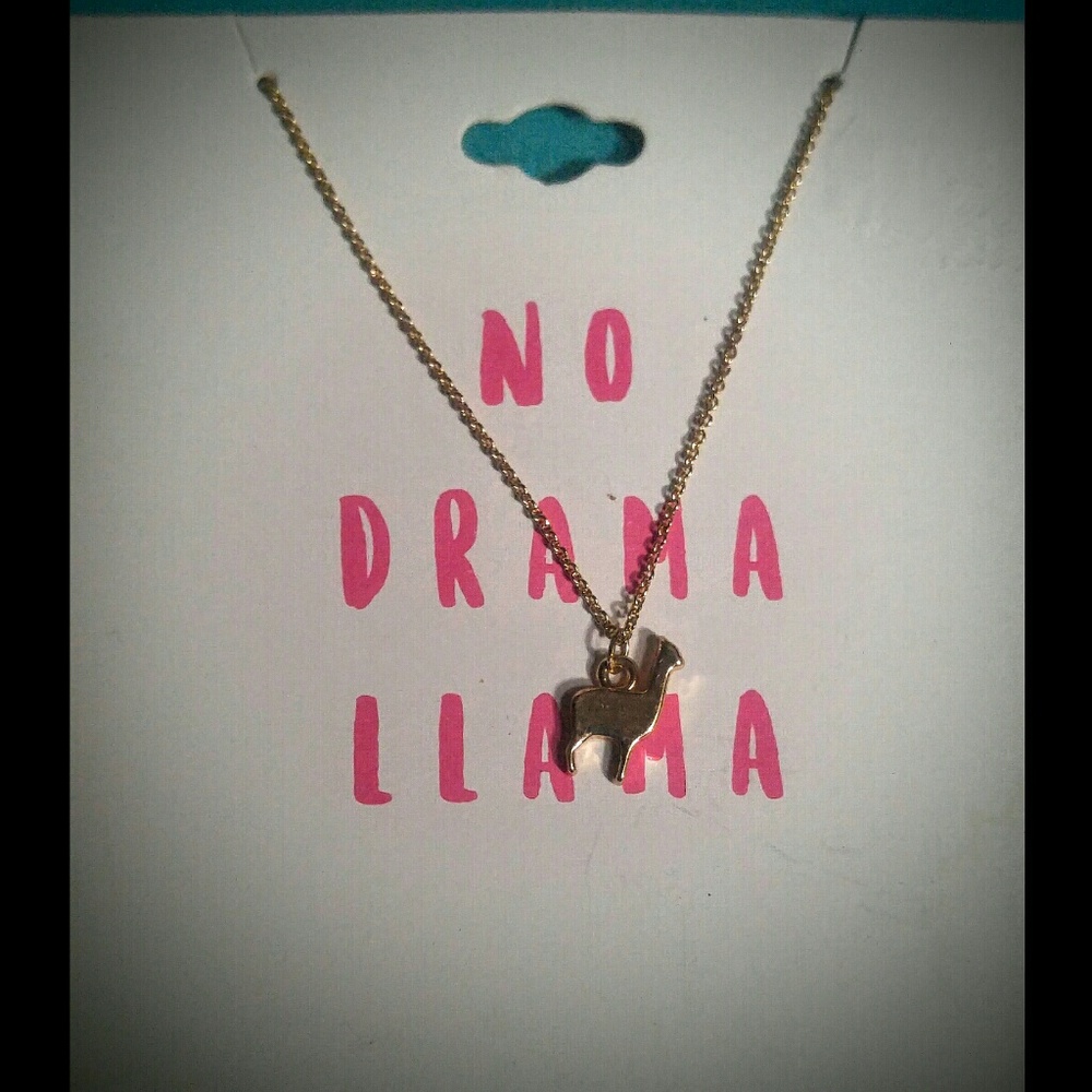 🔴No Drama Llama necklace